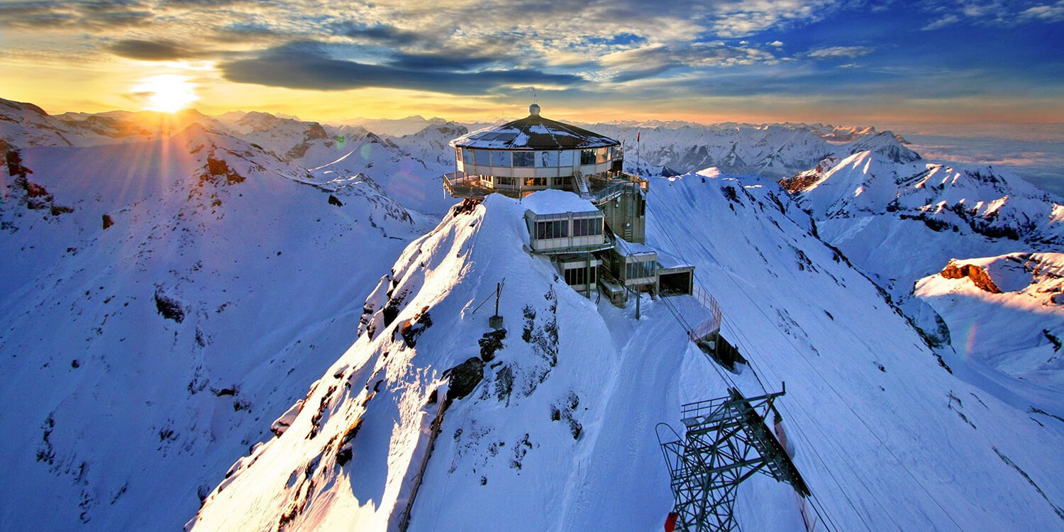 Schilthorn, Mountain station - Switzerland